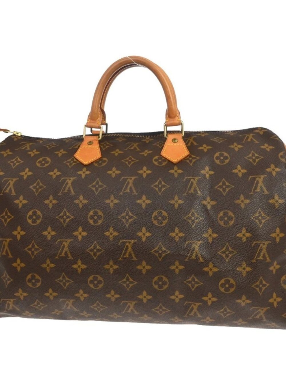 Best03 LOUIS VUITTON MONOGRAM SPEEDY 40 DUFFLE HANDBAG - Picture 2 of 15